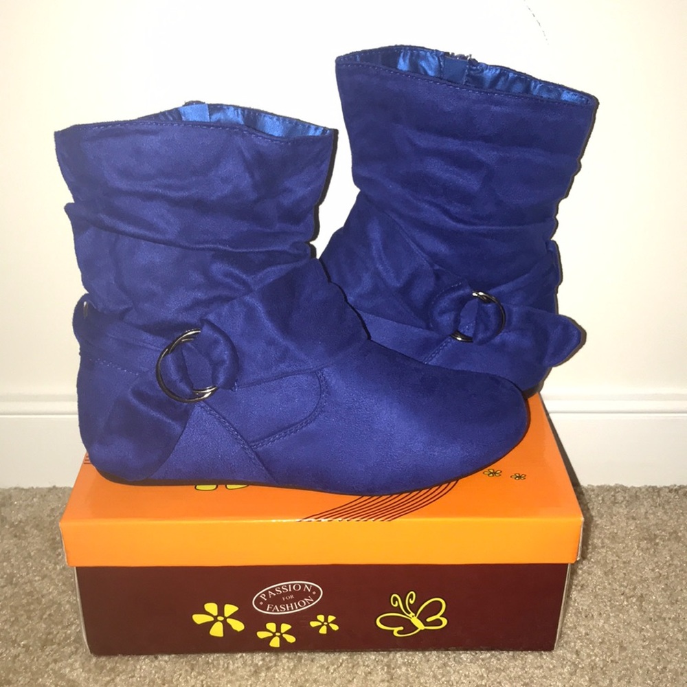 💙Blue Boots